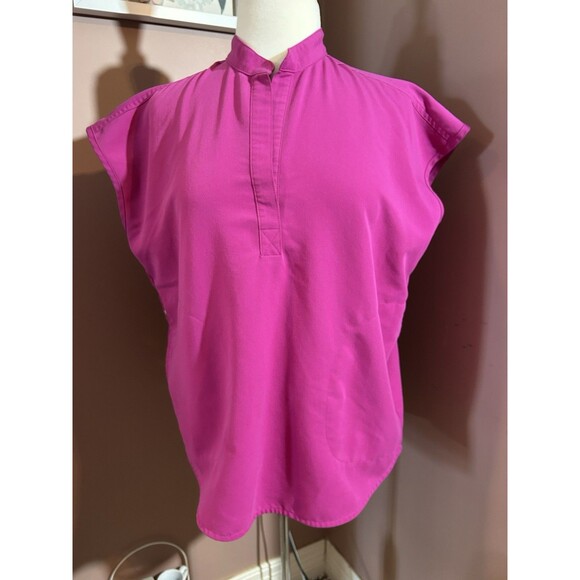 FIGS Tops - Figs Rafaela Scrub Top Womens Size Small Pink Raspberry Sorbet PO 2525